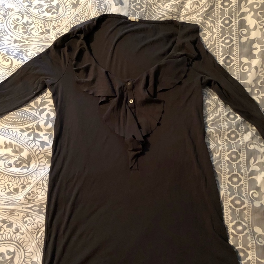 J. Crew Ruffle Shirt